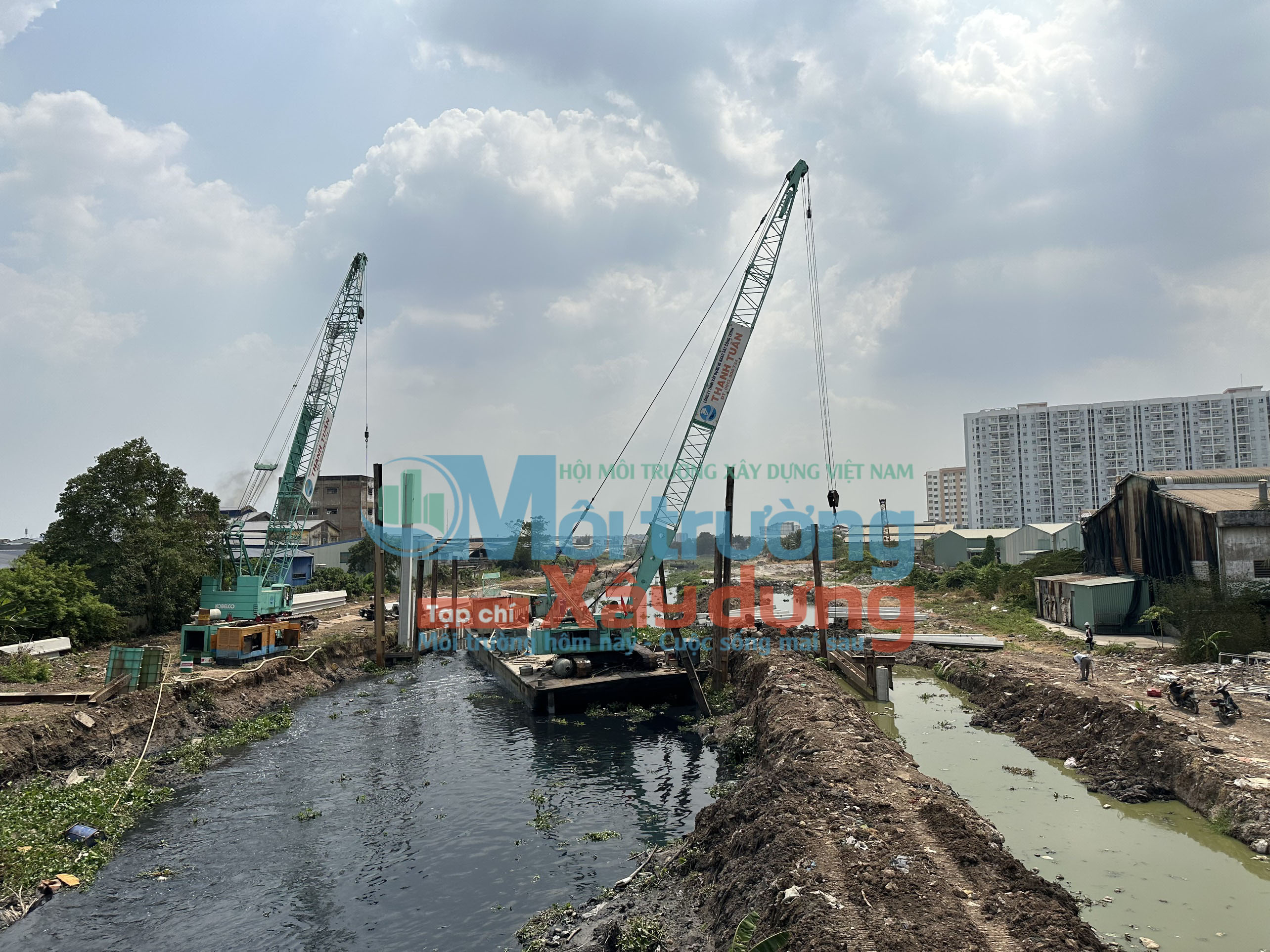 TP.HCM: Đẩy nhanh tiến độ dự án Xây dựng hạ tầng và cải tạo môi trường kênh Tham Lương - Bến Cát - Rạch Nước Lên